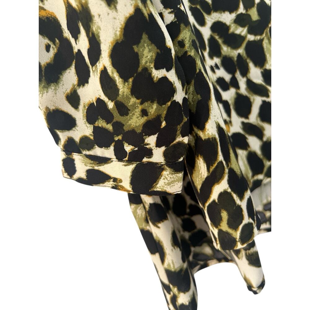 Susan Graver Artisan Animal Print Beaded Tunic Top Size 8 – NWT - Picture 5 of 7